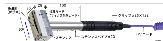 anritsu安立S-321K-02-0-TC1-W運動(dòng)表面用高性能溫度傳感器