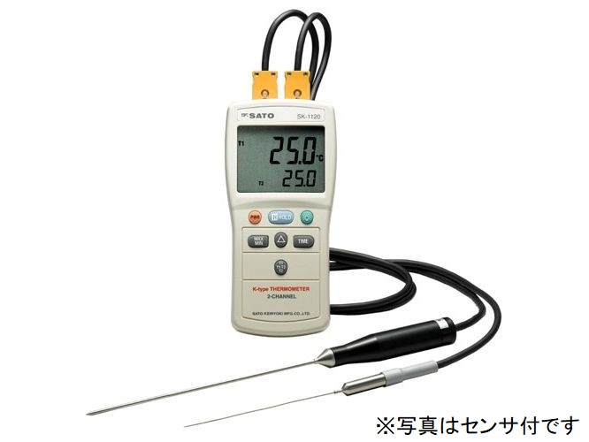日本進(jìn)口佐藤SATO數字溫度計熱電偶K型 SK-1120