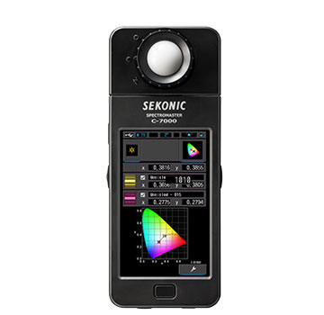 sekonic世光日本進(jìn)口光譜儀C-7000分光比色照度計光譜儀