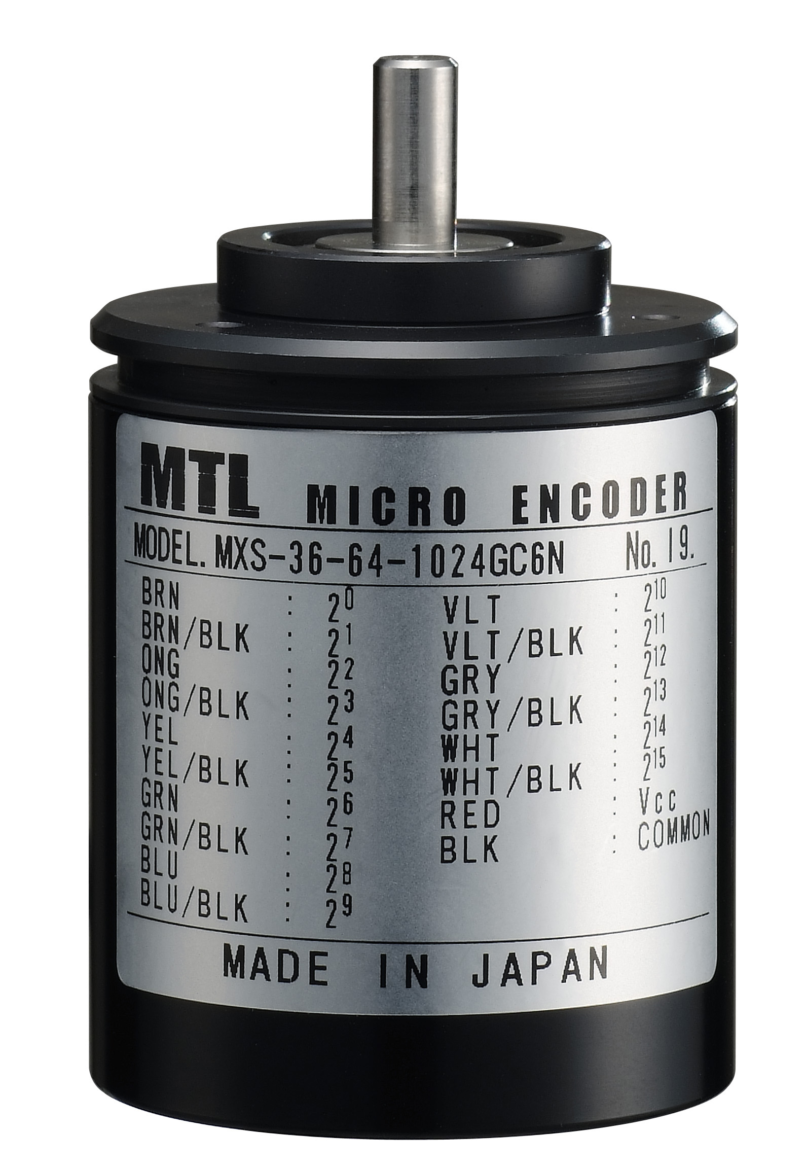 日本進(jìn)口mtl機械式多旋轉絕對值編碼器MXS-36